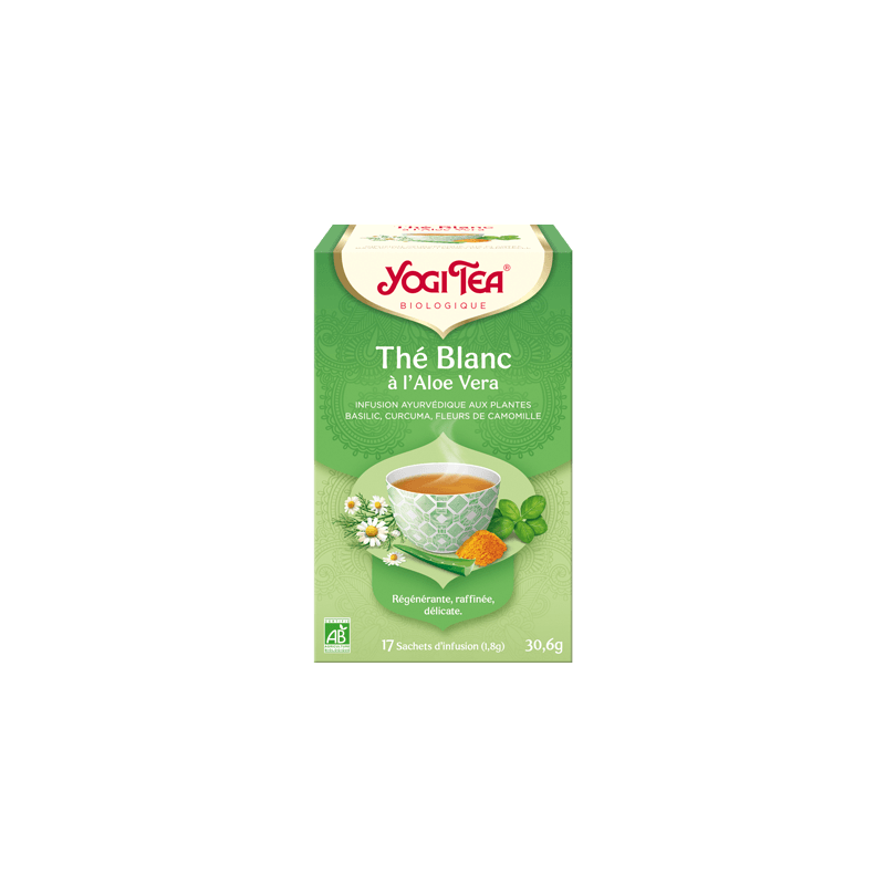 Yogi Tea The Blanc Aloe Vera 30,6G Yogi Tea