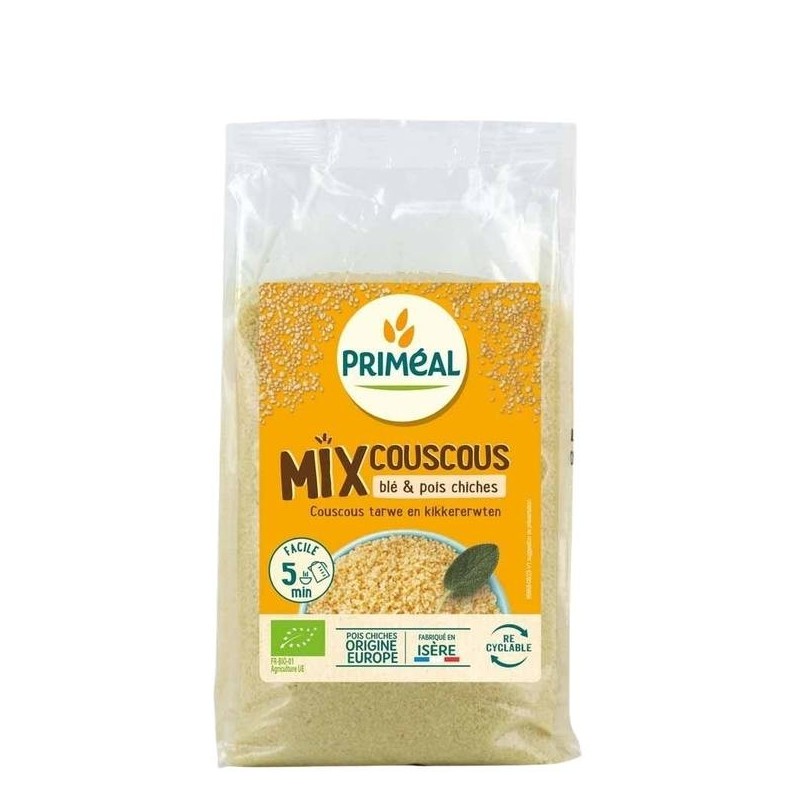 Mix Couscous Ble Pois Chiches 400Gr Priméal
