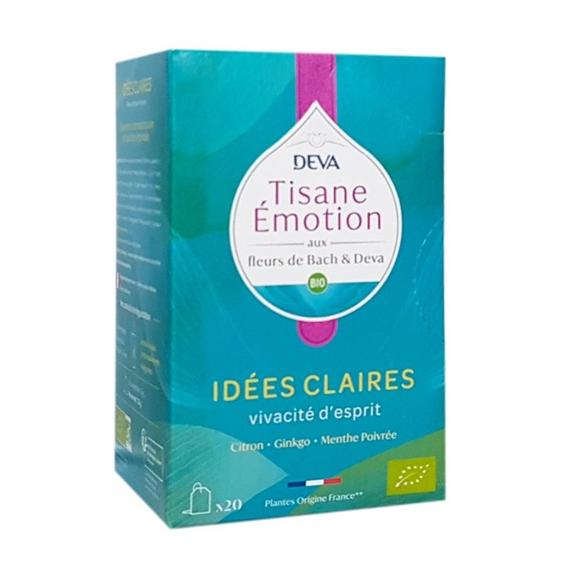 Tisane Emotion Idees Claires 20Sachets DEVA TISANES