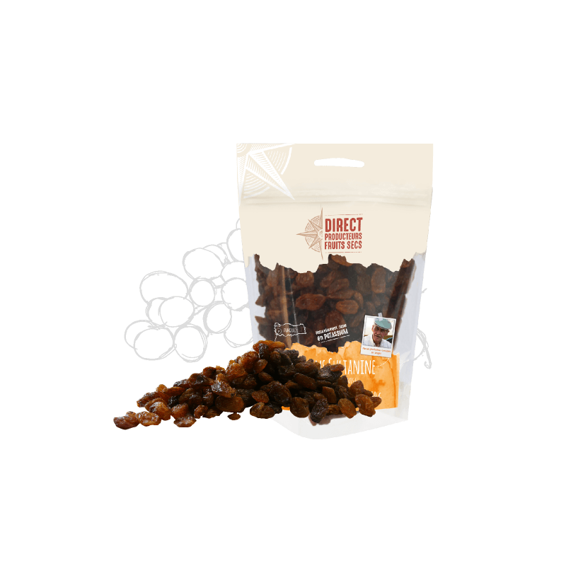 Raisins Sultanine 600G PEPITE