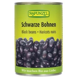 Haricots Noirs En Conserves 400G Rapunzel