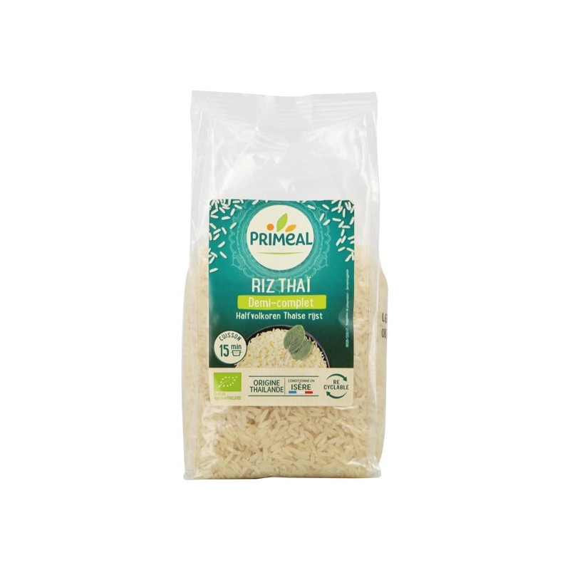 Riz Thai 1/2 Complet 500G Priméal