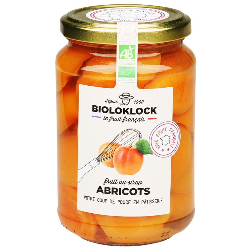 Abricots Au Sirop 360G BIOLO'KLOCK