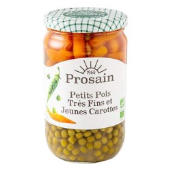 Petits Pois Tres Fins Et Carots 660G Prosain