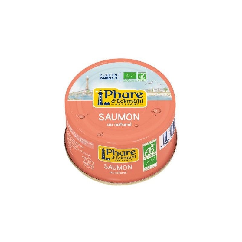 Saumon Au Naturel 132G Phare d'Eckmühl