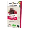 Chocolat Noir Fourre Framboise 80Gr SAVEURS ET NATURE