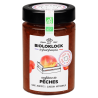 Confiture Peche France 230G BIOLO'KLOCK