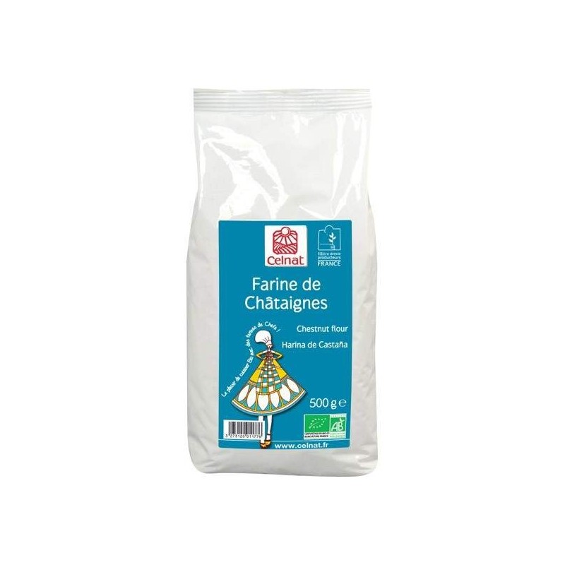 Farine De Chataigne France 500G Celnat