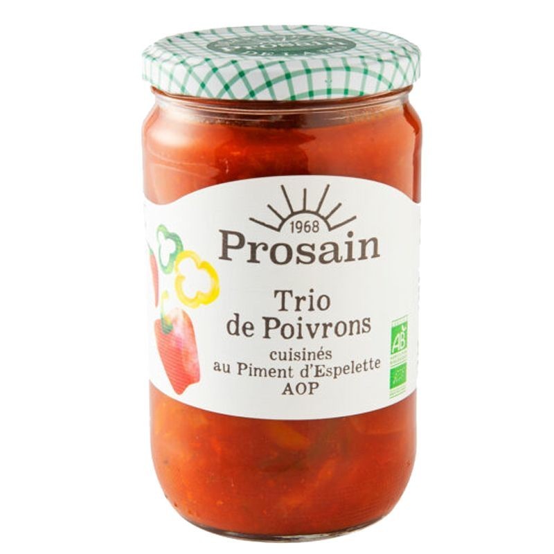 Trio De Poivrons Piment D'Espelette 650Gr Prosain