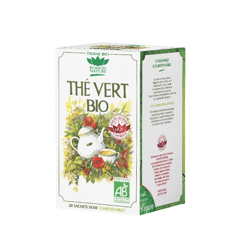 The Vert Infusettes X 20 ROMON NATURE / PLANTASIA