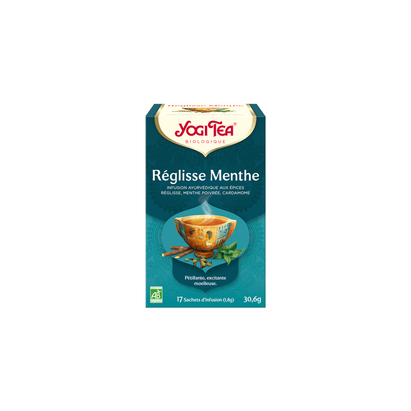 Yogi Tea Reglisse Menthe 15 Sachets 30.6 Yogi Tea