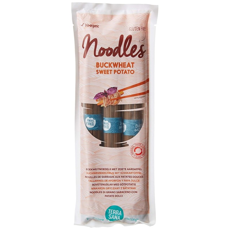 Nouilles Sarrasin Patate Douce 250gr TERRA SANA