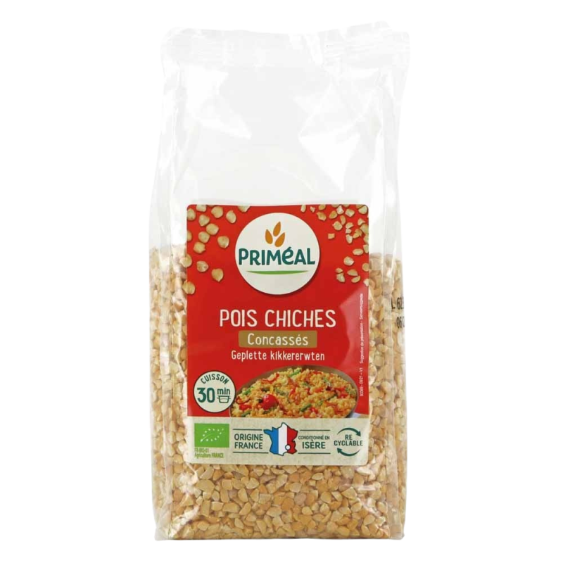 Eclats De Pois Chiches France 500G Priméal