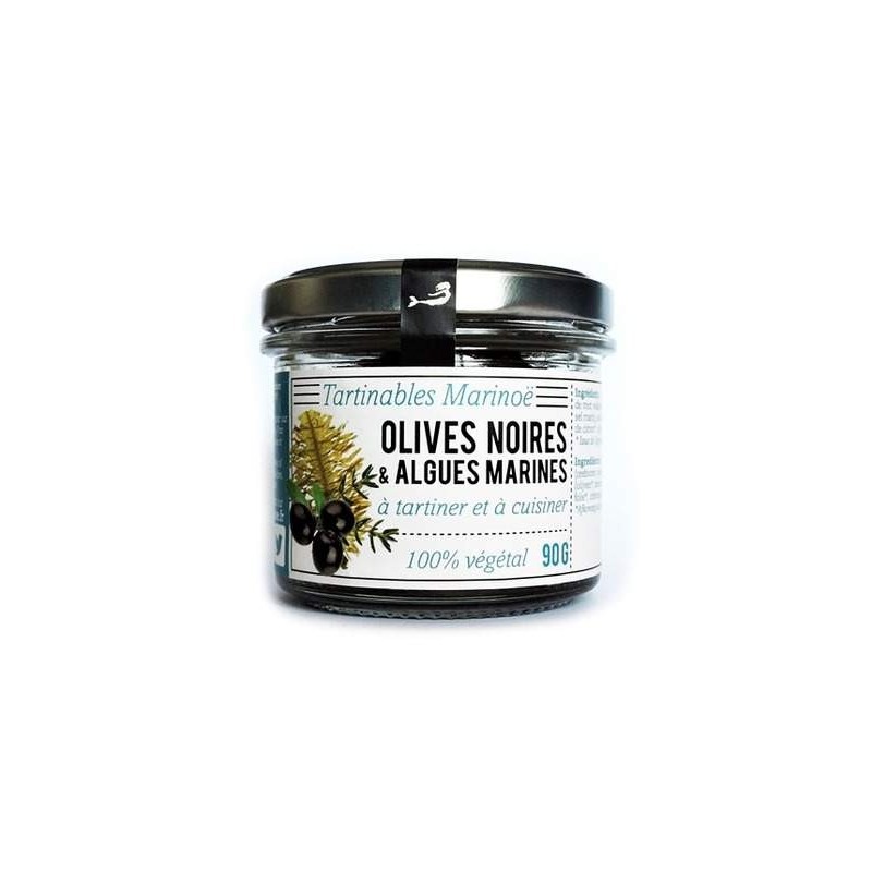 Tapenade Marine Aux Olives 90G Marinoë