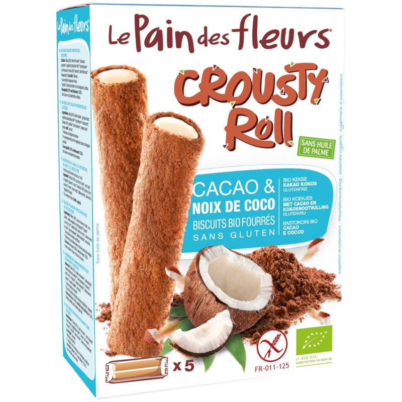 Tartine Crousty Roll Cacao Coco 125G Le Pain des Fleurs