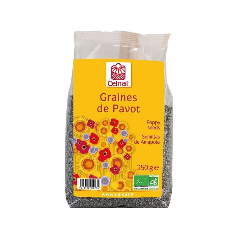 Graines De Pavot 250G Celnat