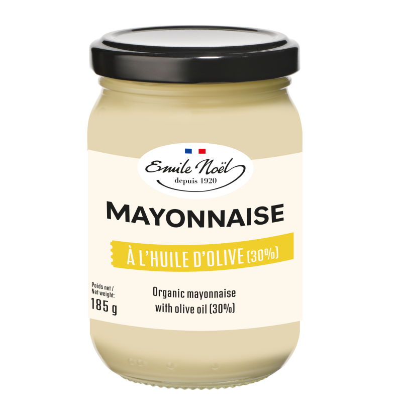 Mayonnaise Nature Huile D'Olive 185G Emile Noël