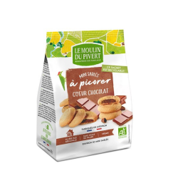 Mini Sables Coeur Chocolat 170Gr MOULIN DU PIVERT