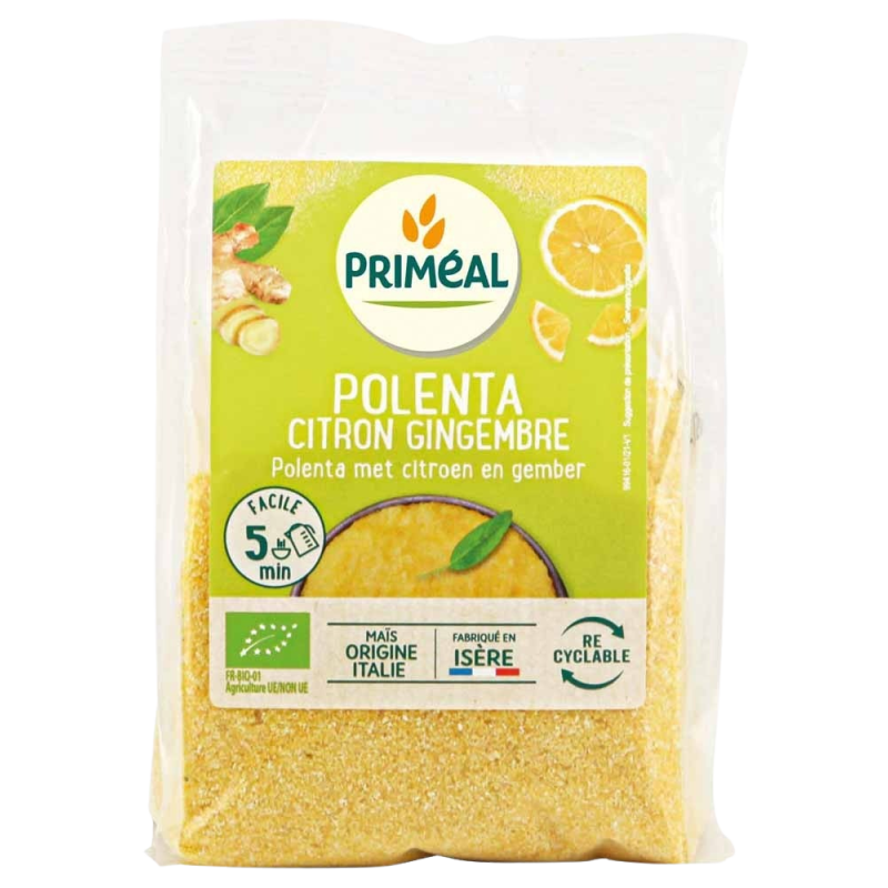 Polenta Citron Gingembre 250G Priméal