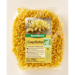 Coquillettes Blanches 500G Bonneterre