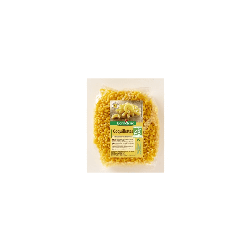 Coquillettes Blanches 500G Bonneterre