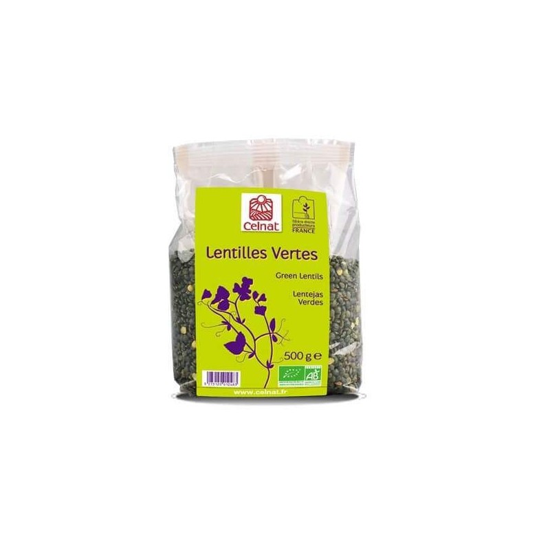 Lentilles Vertes 500G Celnat