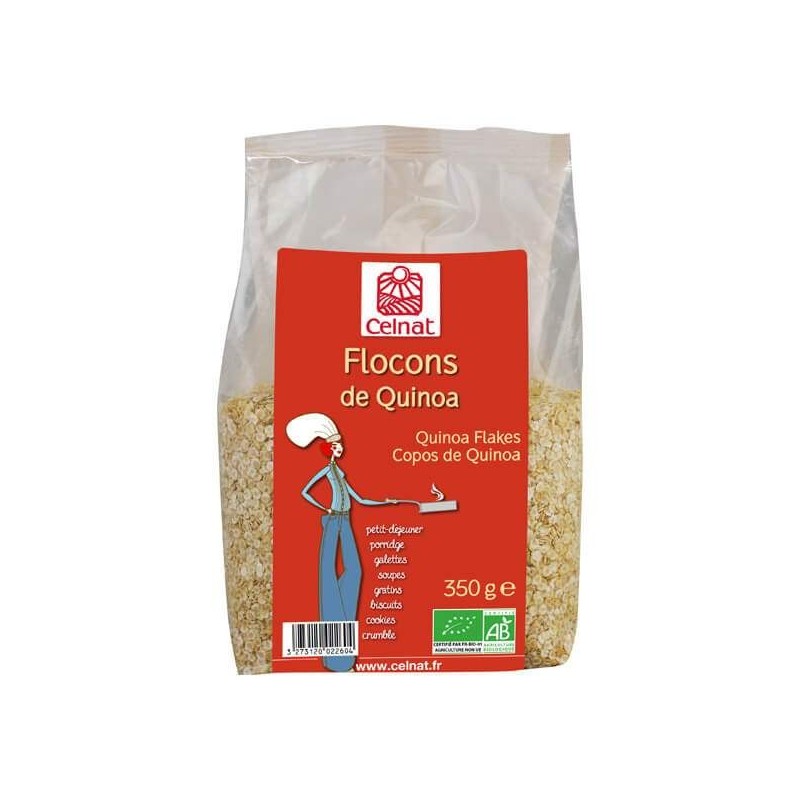 Flocons De Quinoa 350G Celnat