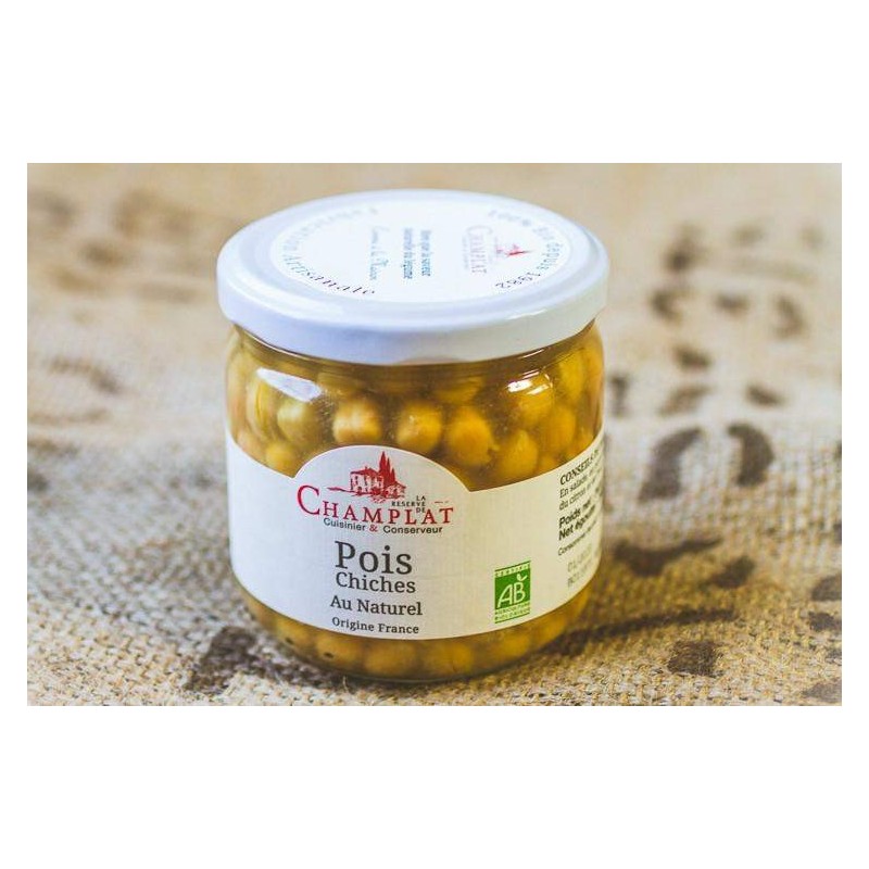 Pois Chiches Au Naturel 450G RESERVE DE CHAMPLAT