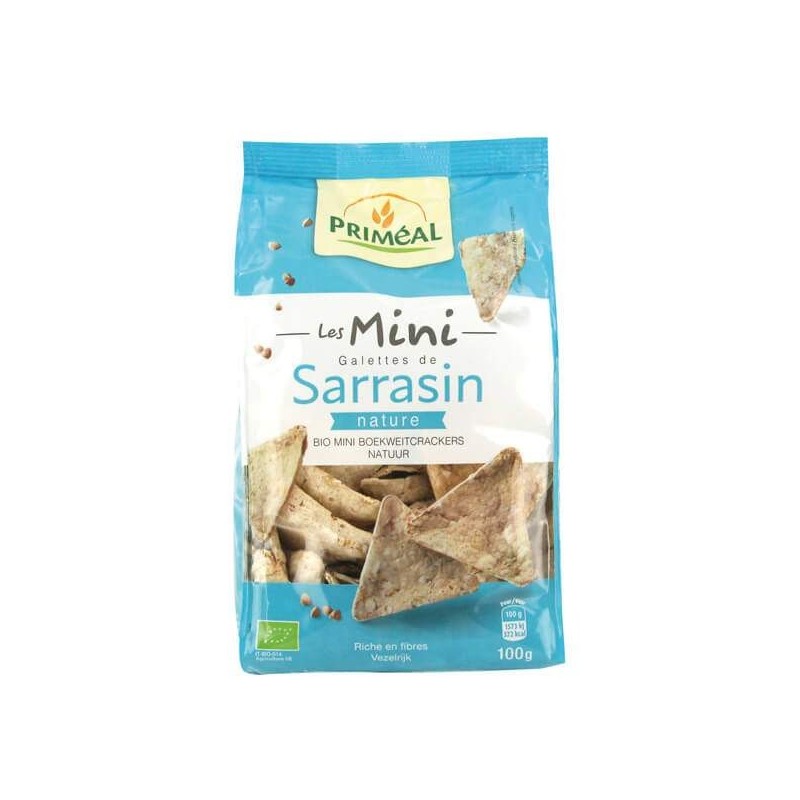 Mini Galettes De Sarrasin Nature 100G Priméal
