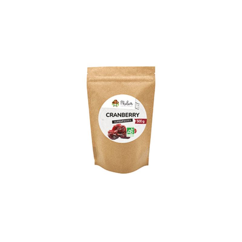 Cranberry Canneberge 500Gr PHILIA
