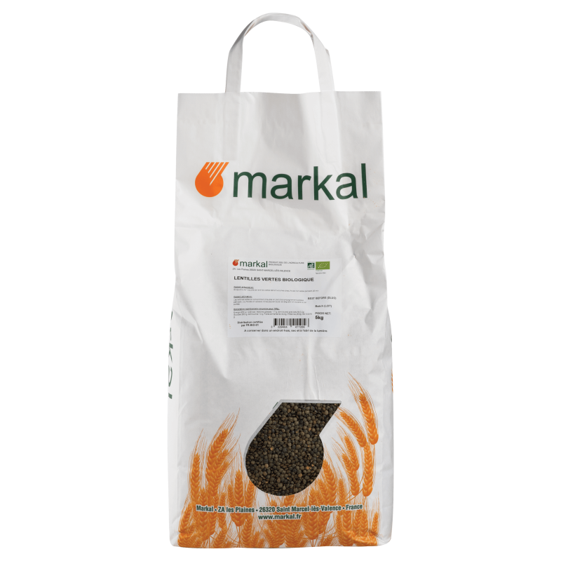 Lentilles Vertes 5Kg Markal