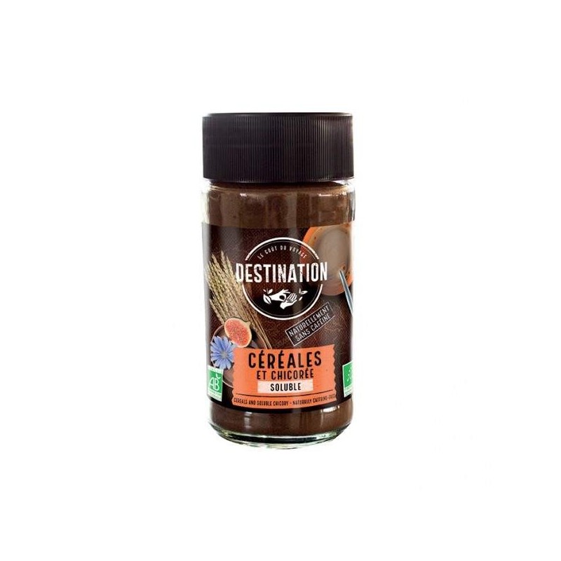 Cereales & Chicoree Boisson Instantanne Bocal 100G Destination