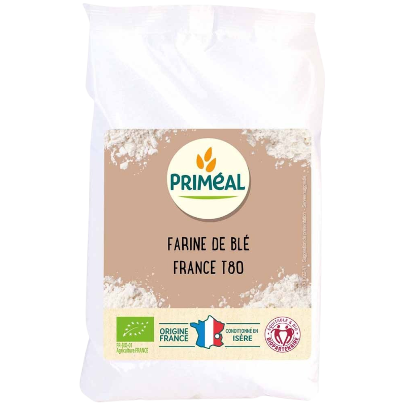 Farine De Ble France T80 1Kg Priméal