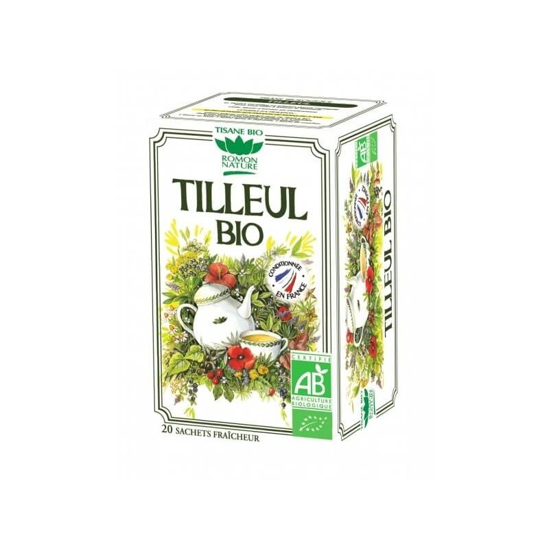 Tilleul 32G 20 Sachets ROMON NATURE / PLANTASIA