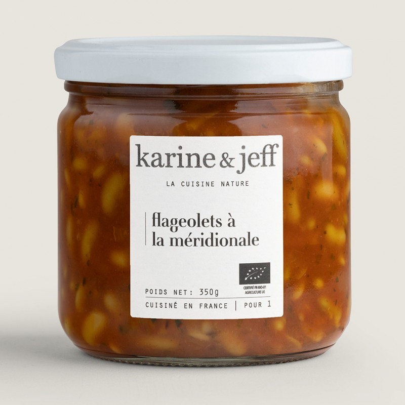 Flageolets A La Meridionale 350G KARINE ET JEFF