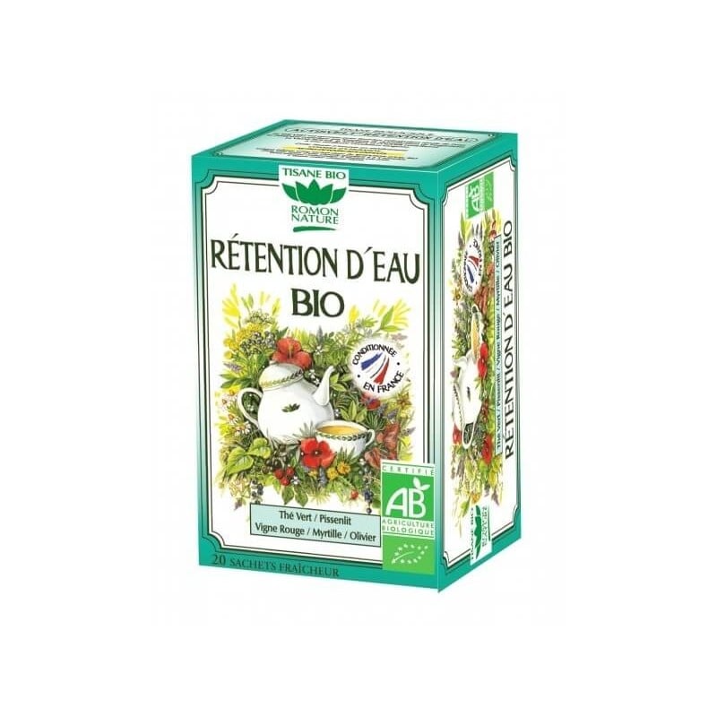 Retention D Eau 32G 20 Sachets ROMON NATURE / PLANTASIA