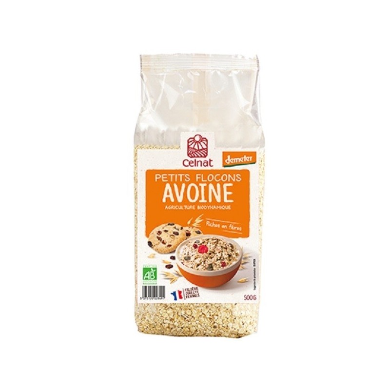 Petits Flocons D'Avoine Demeter 500G Celnat