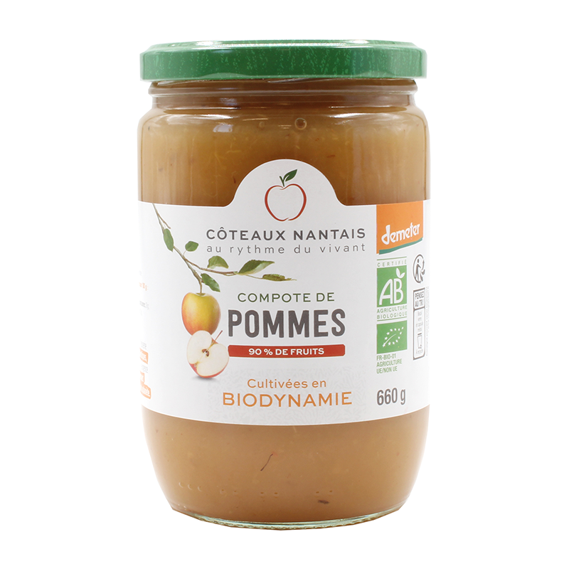 Compote Pomme 660G Côteaux Nantais