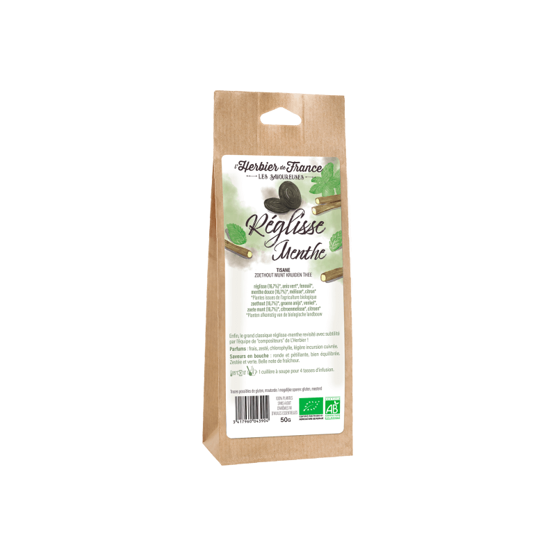Reglisse Menthe 50Gr HERBIER DE FRANCE