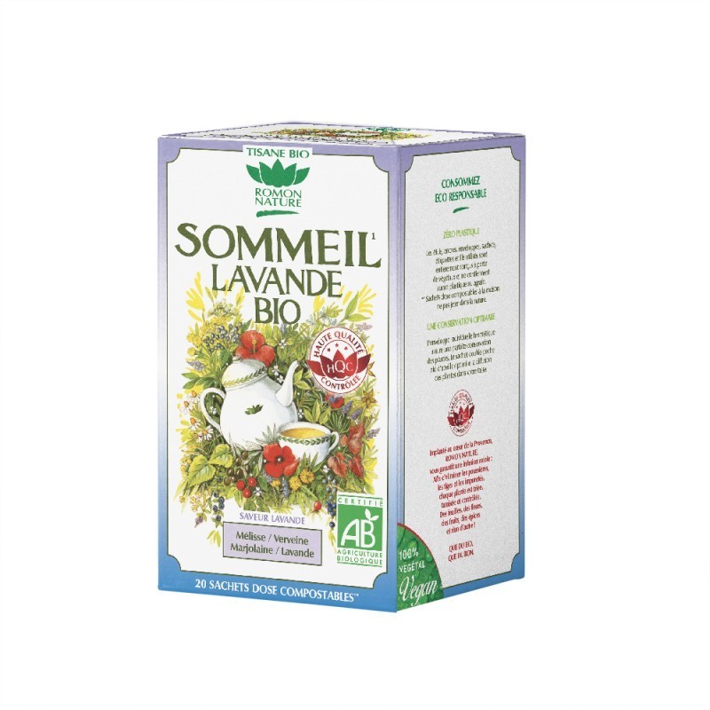 Sommeil Lavande 32G 20 Sachets ROMON NATURE / PLANTASIA