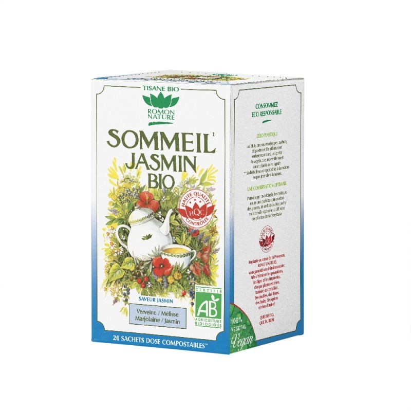 Sommeil Jasmin 36G 20 Sachets ROMON NATURE / PLANTASIA