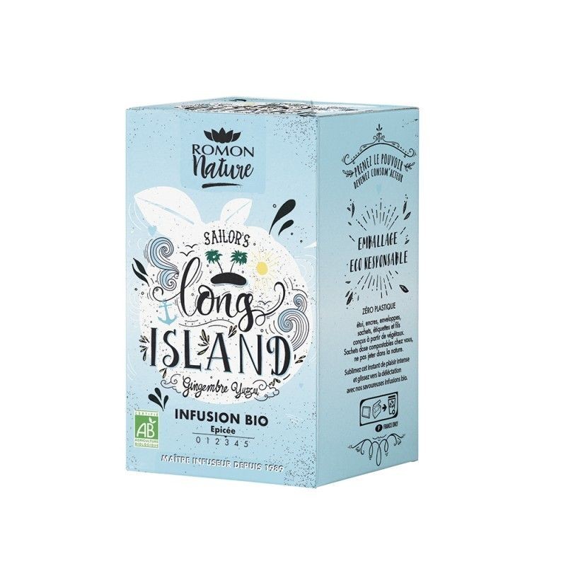 Infusion Long Island X16Sachets ROMON NATURE / PLANTASIA
