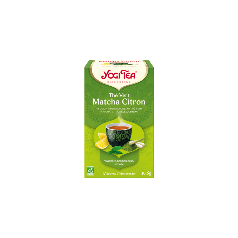 Yogi Tea The Vert Matcha Citron Yogi Tea
