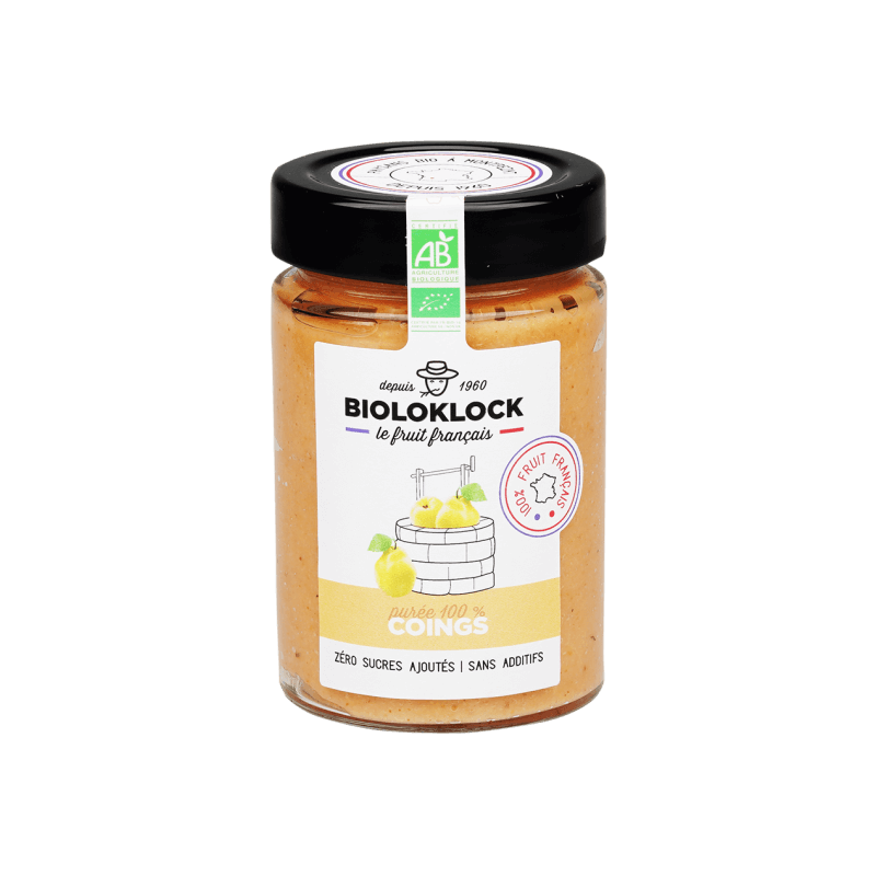 Puree De Coing France 190G BIOLO'KLOCK