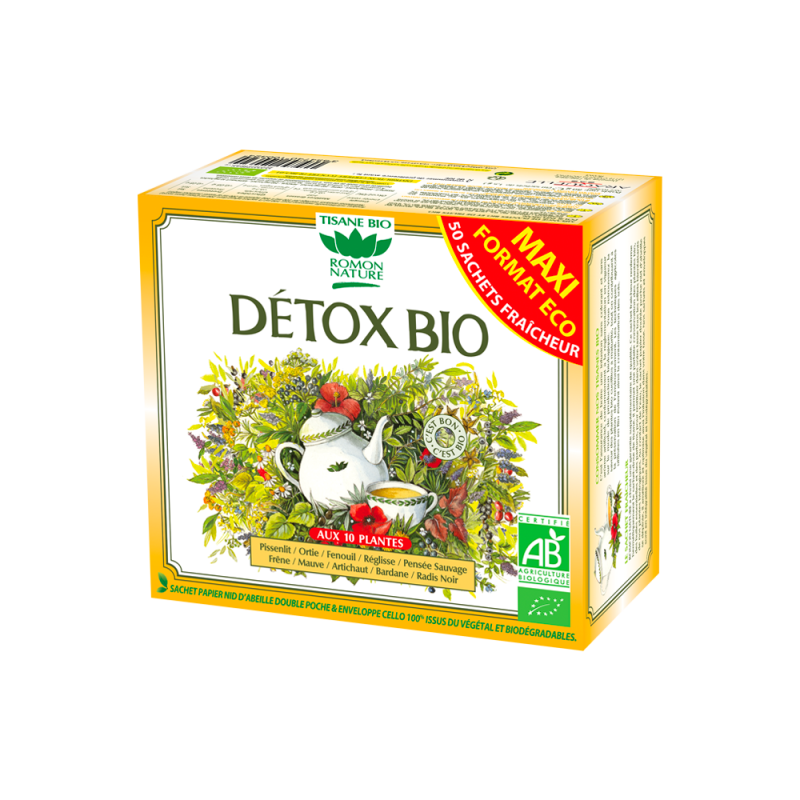 Detox Nature Format Eco 50 Sachets 80G ROMON NATURE / PLANTASIA