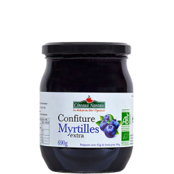 Confiture Myrtille Extra 690G Côteaux Nantais