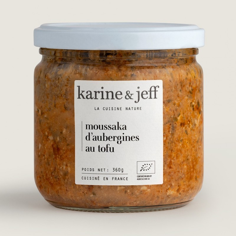 Moussaka Aubergines Tofu 360G KARINE ET JEFF