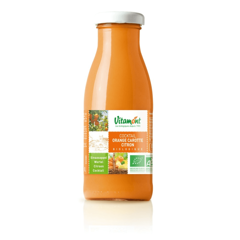Mini Jus D'Orange Carotte Citron 25Cl Vitamont