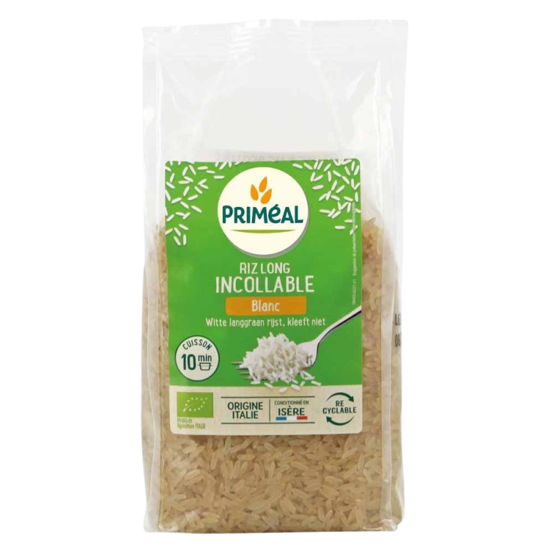 Riz Long Blanc Incollable 500G Priméal