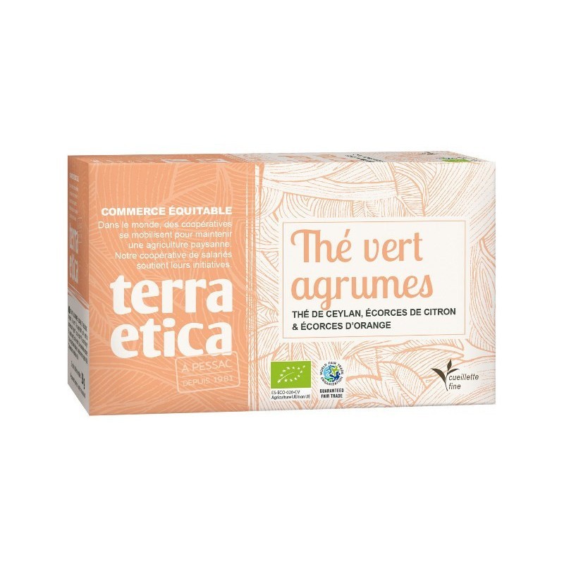 The Vert Agrumes X20 terra etica